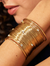 Gold Coil Cuff